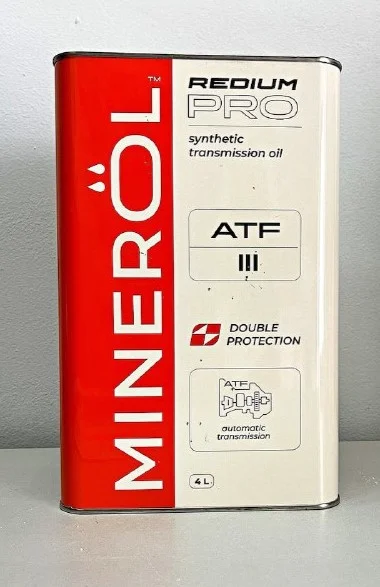 Трансмиссионное масло Mineröl redium PRO ATF lll (1-4L) - миниатюра 4