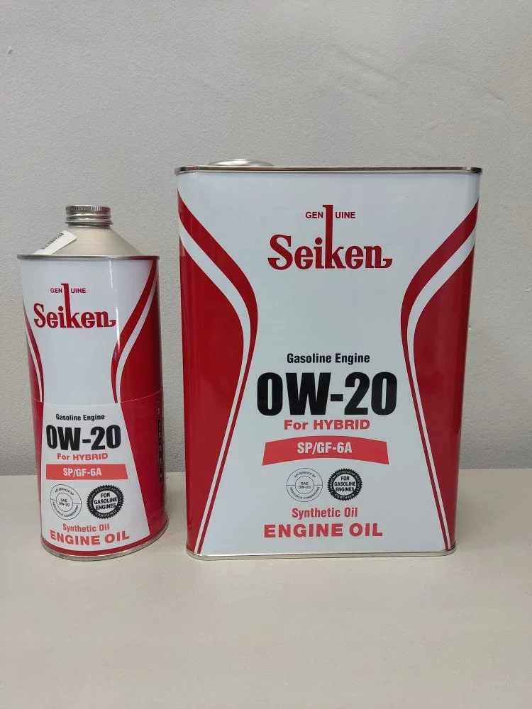 Масло моторное синтетика SEIKEN SYNTHETIC SP/GF-6A 0W-20 1 л. - изображение 1