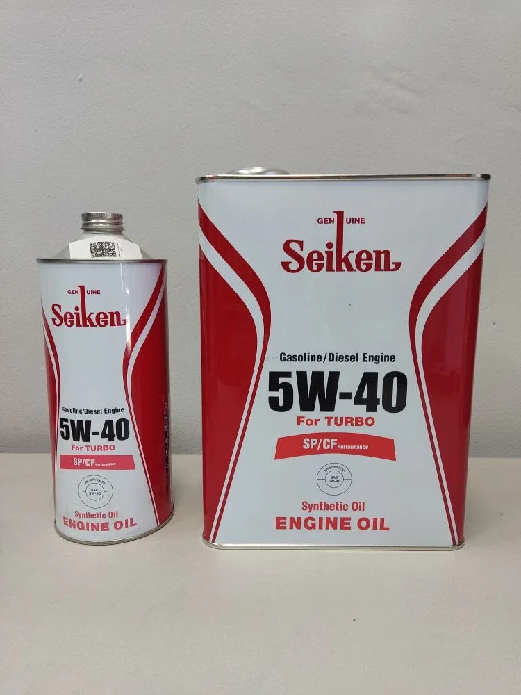 Масло моторное синтетика SEIKEN SYNTHETIC SP/CF 5W-40 1 л. - изображение 1