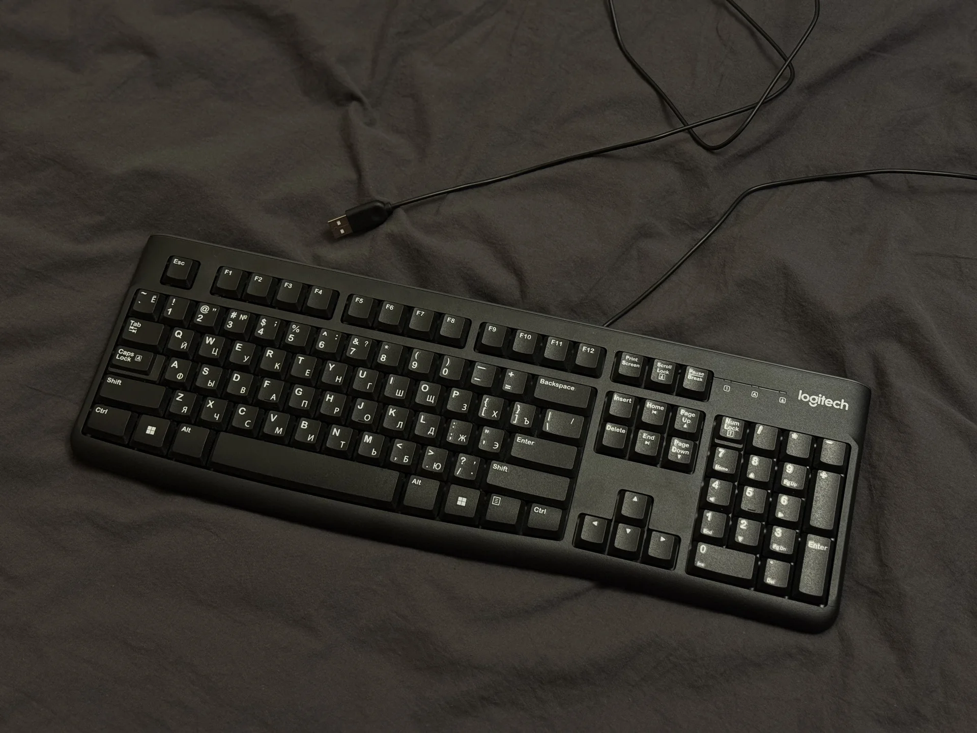 Мембранная клавиатура logitech - изображение 1