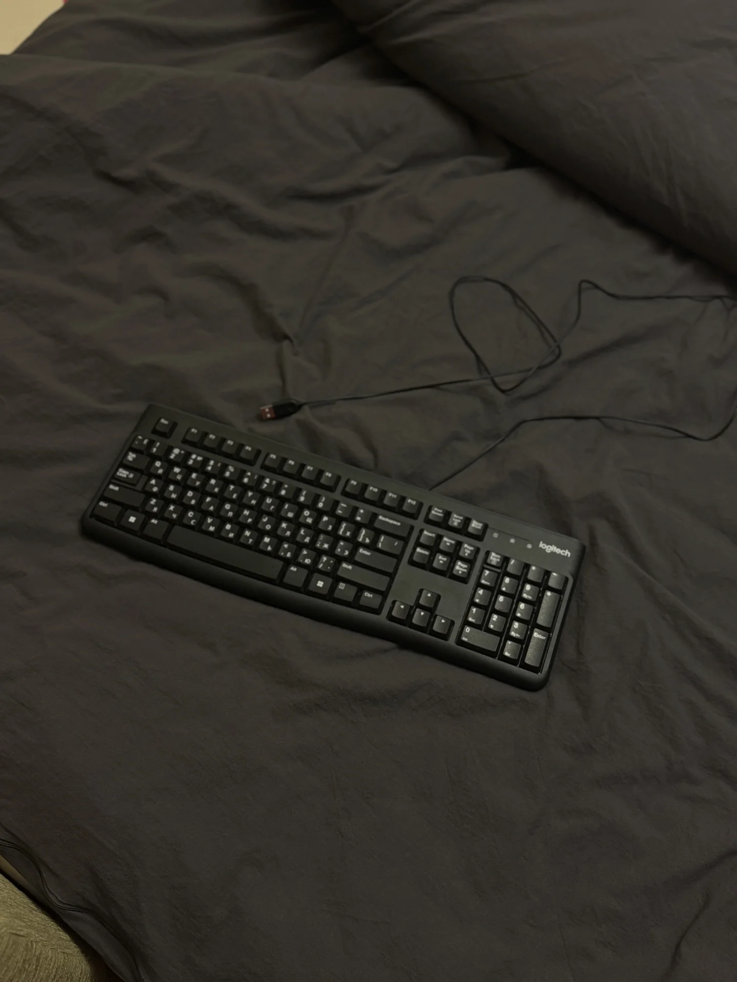Мембранная клавиатура logitech - миниатюра 2