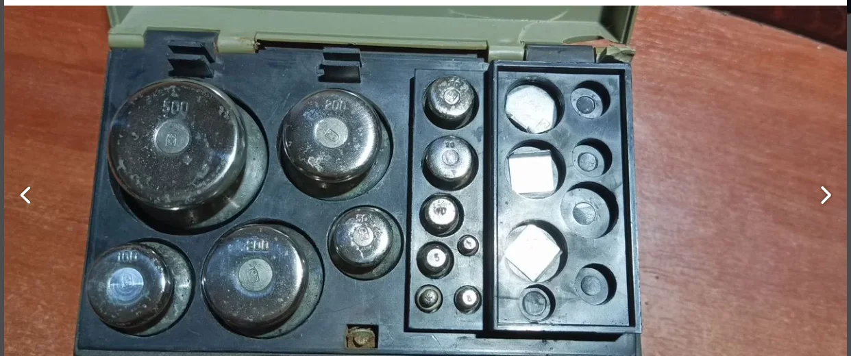 Гирьки СССР Г-4-1110 ГОСТ 7328-73 - миниатюра 3