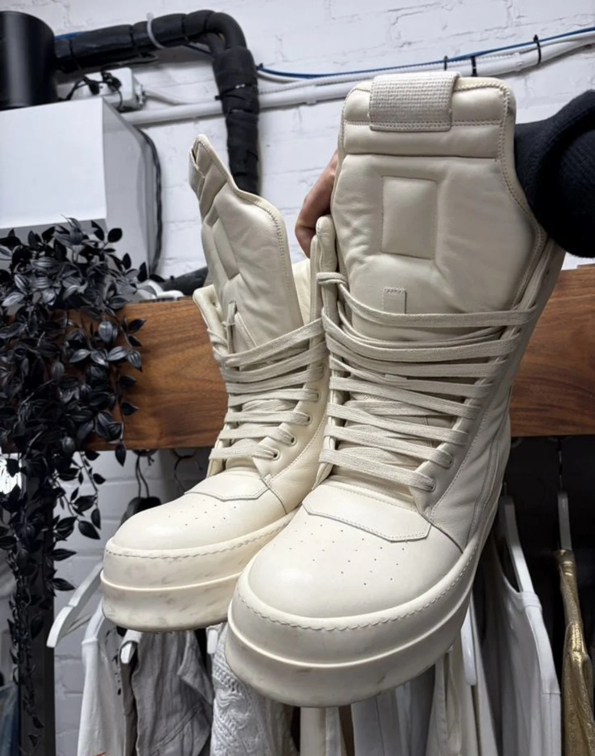 Rick Owens Geobasket megabumper - миниатюра 2