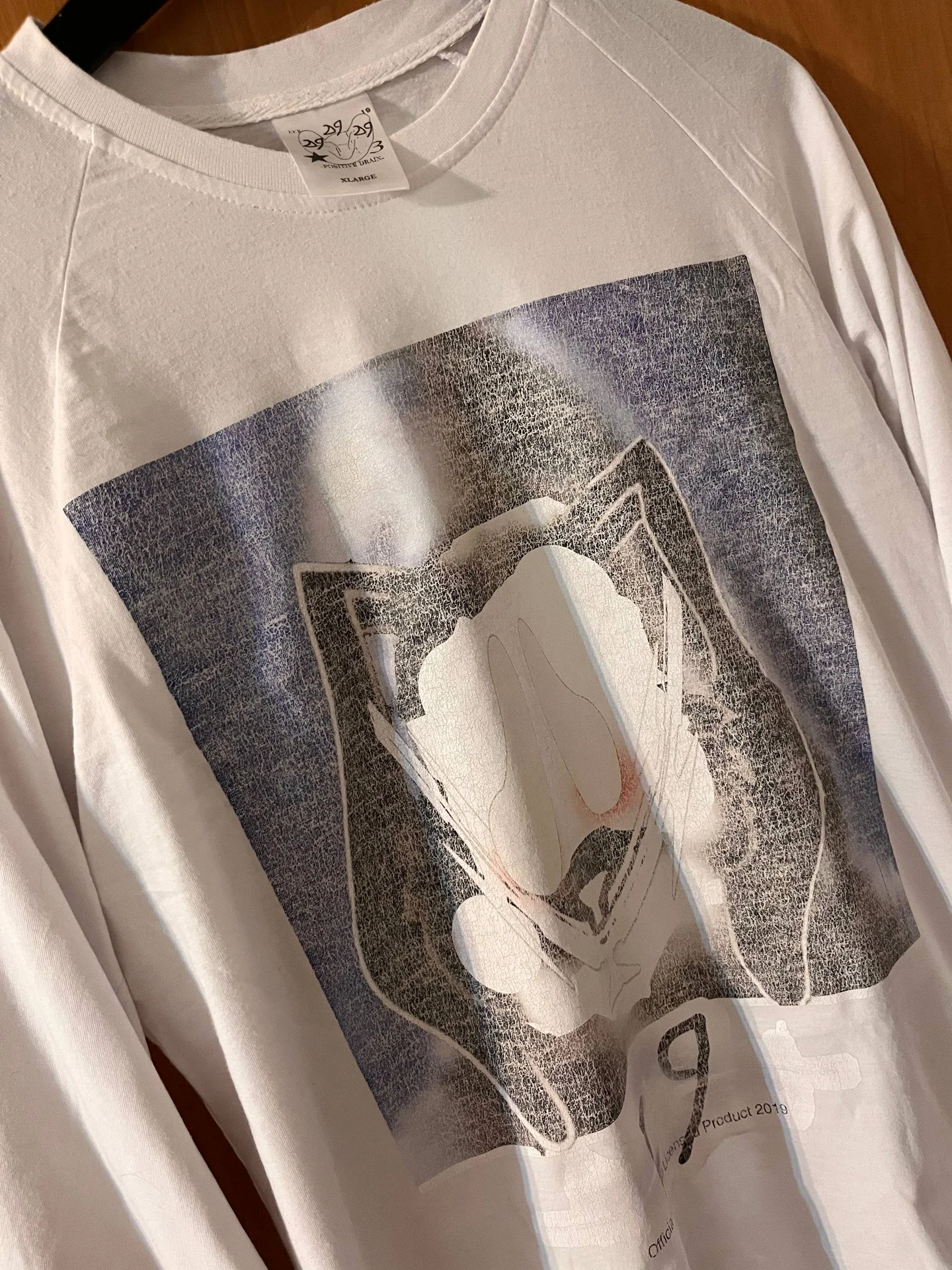 Лонгслив Bladee drain gang rabbit XL оригинал - миниатюра 2