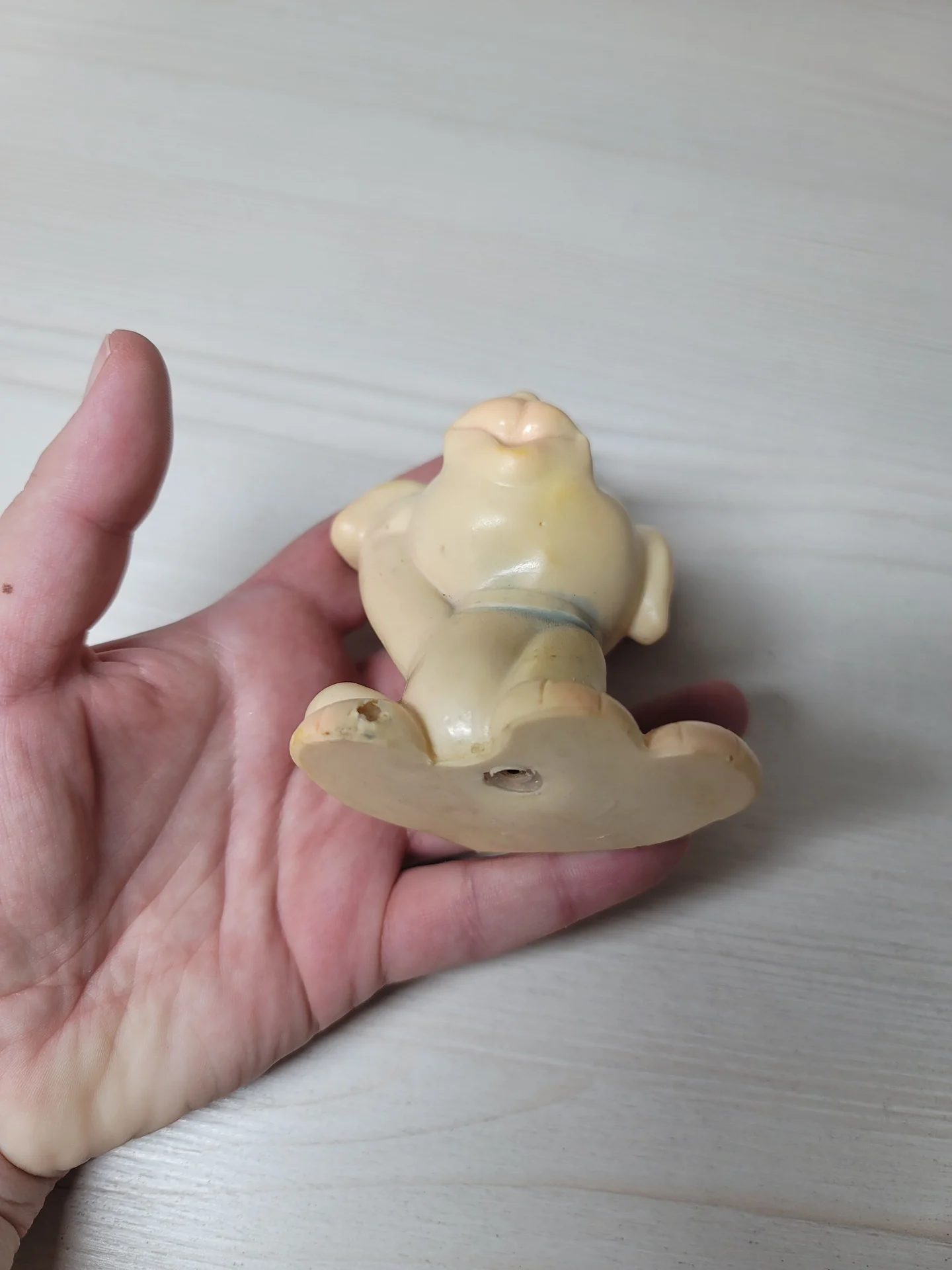Игрушка СССР резиновая собачка - миниатюра 5