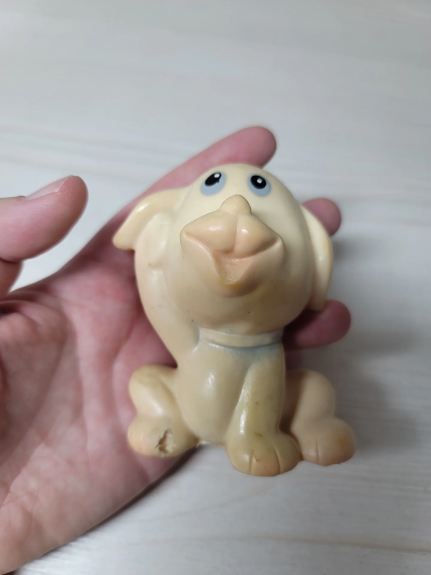Игрушка СССР резиновая собачка - миниатюра 6