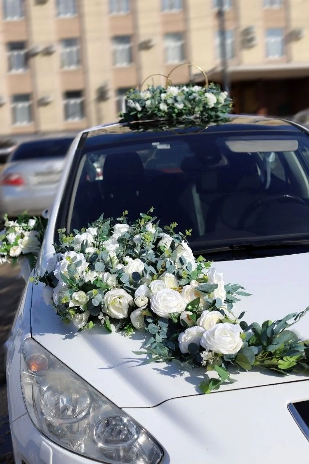 Украшение на свадебный автомобиль - миниатюра 8