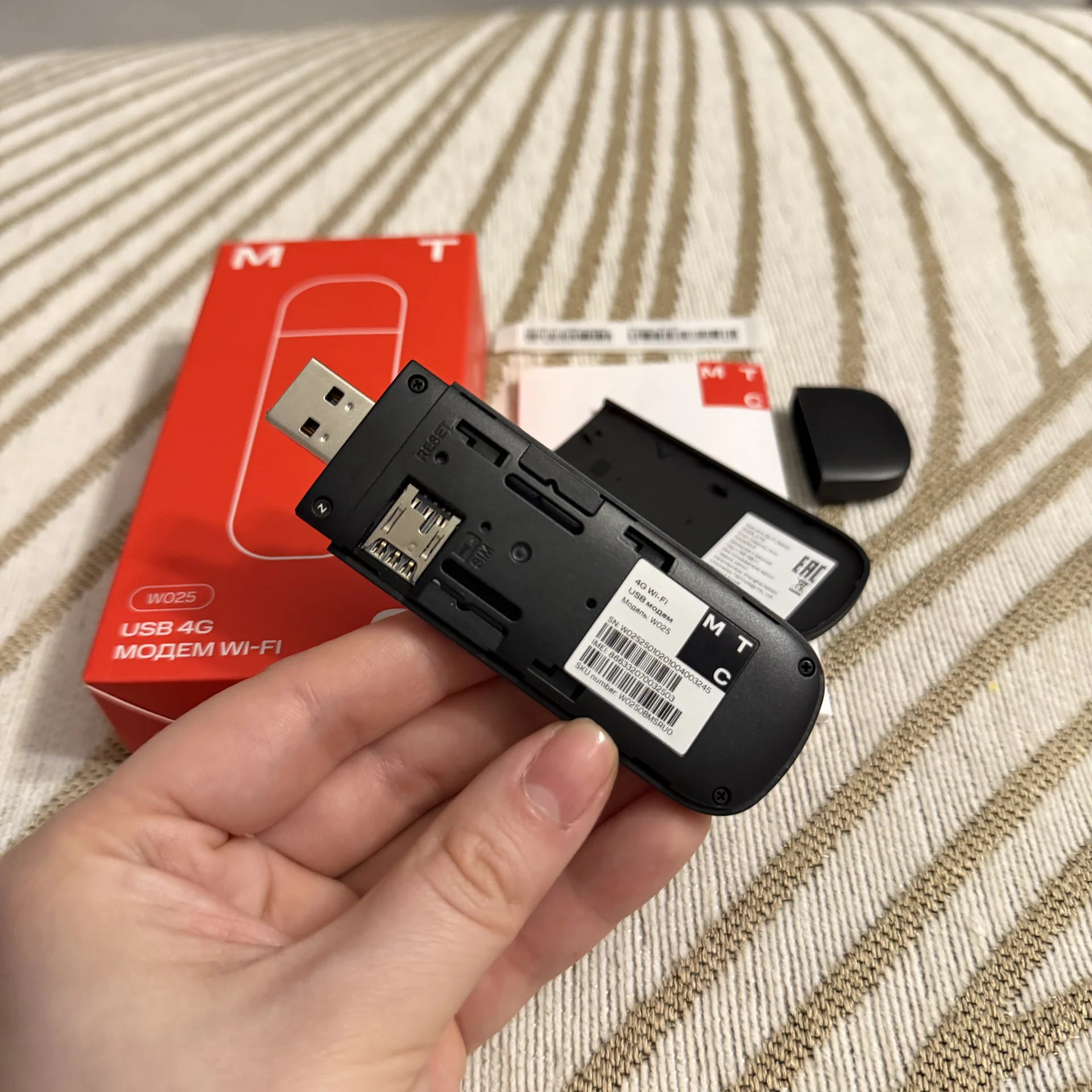 Модем 4G WiFi USB - миниатюра 7