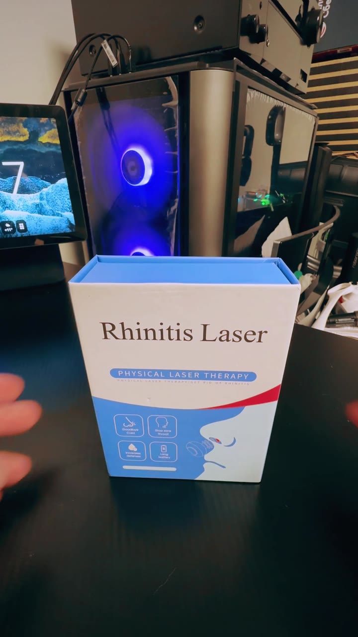 Новый аппарат лазерной терапии для лечения носа Rhinitis Laser SBQ-006