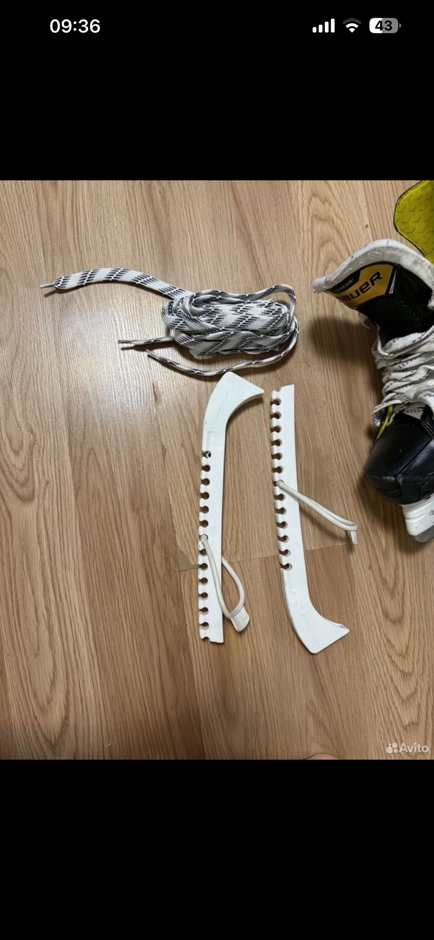 Хоккейные коньки bauer supreme s37 - миниатюра 5
