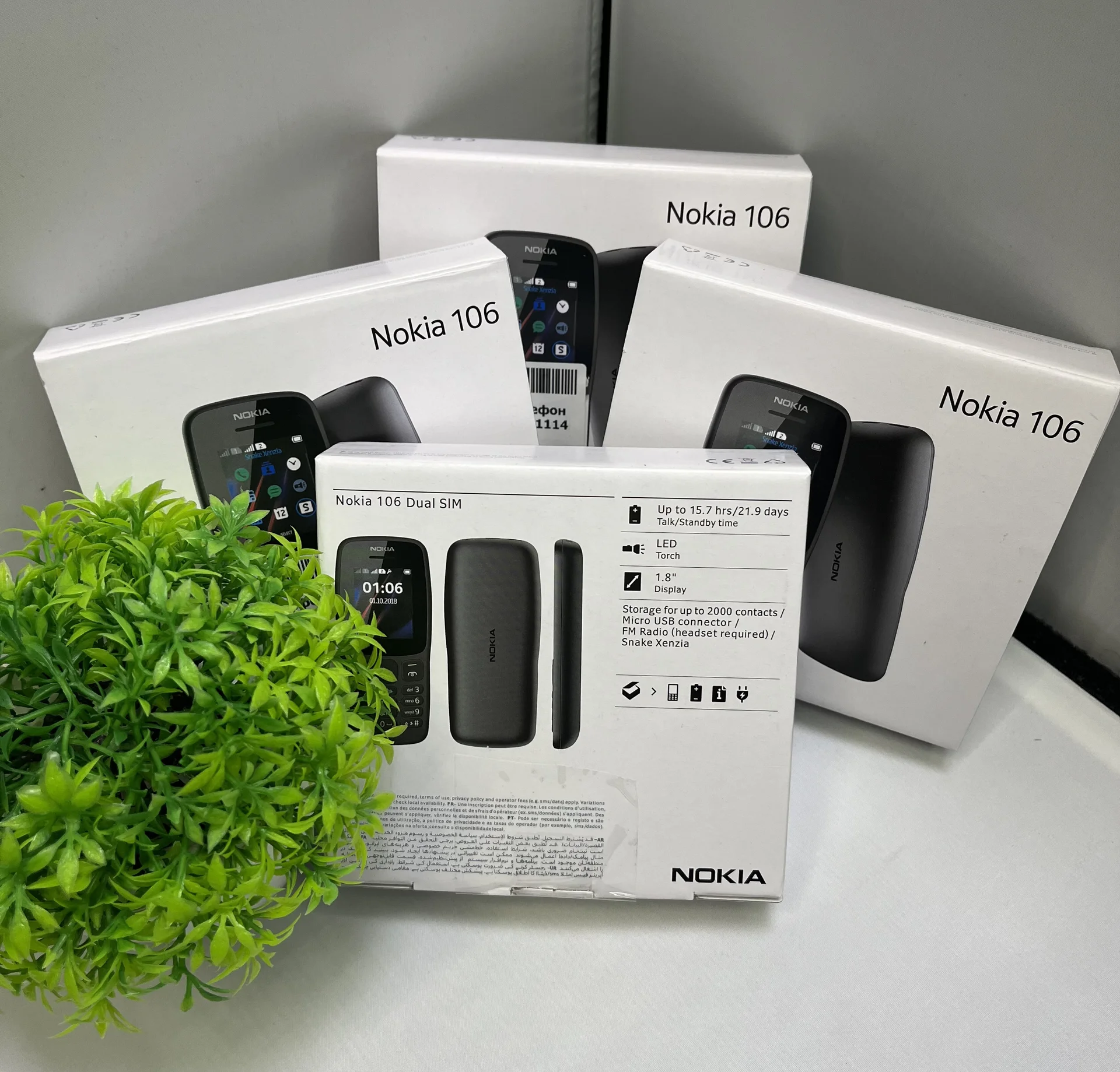 Мобильный кнопочный телефон Nokia 106 - миниатюра 4