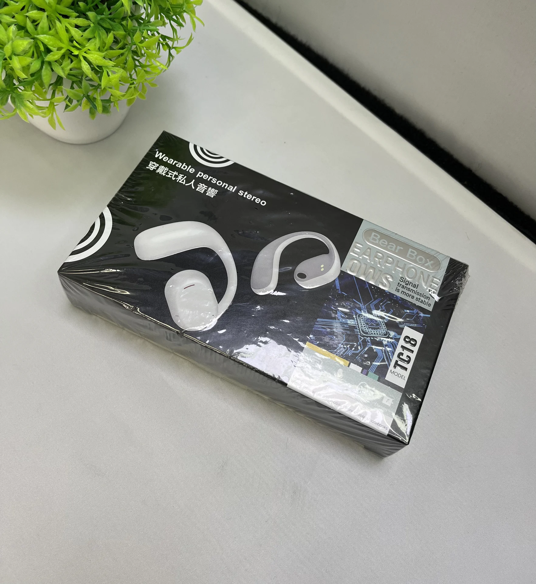 Беспроводные наушники Bear Box Earphone OWS TC18 - миниатюра 2