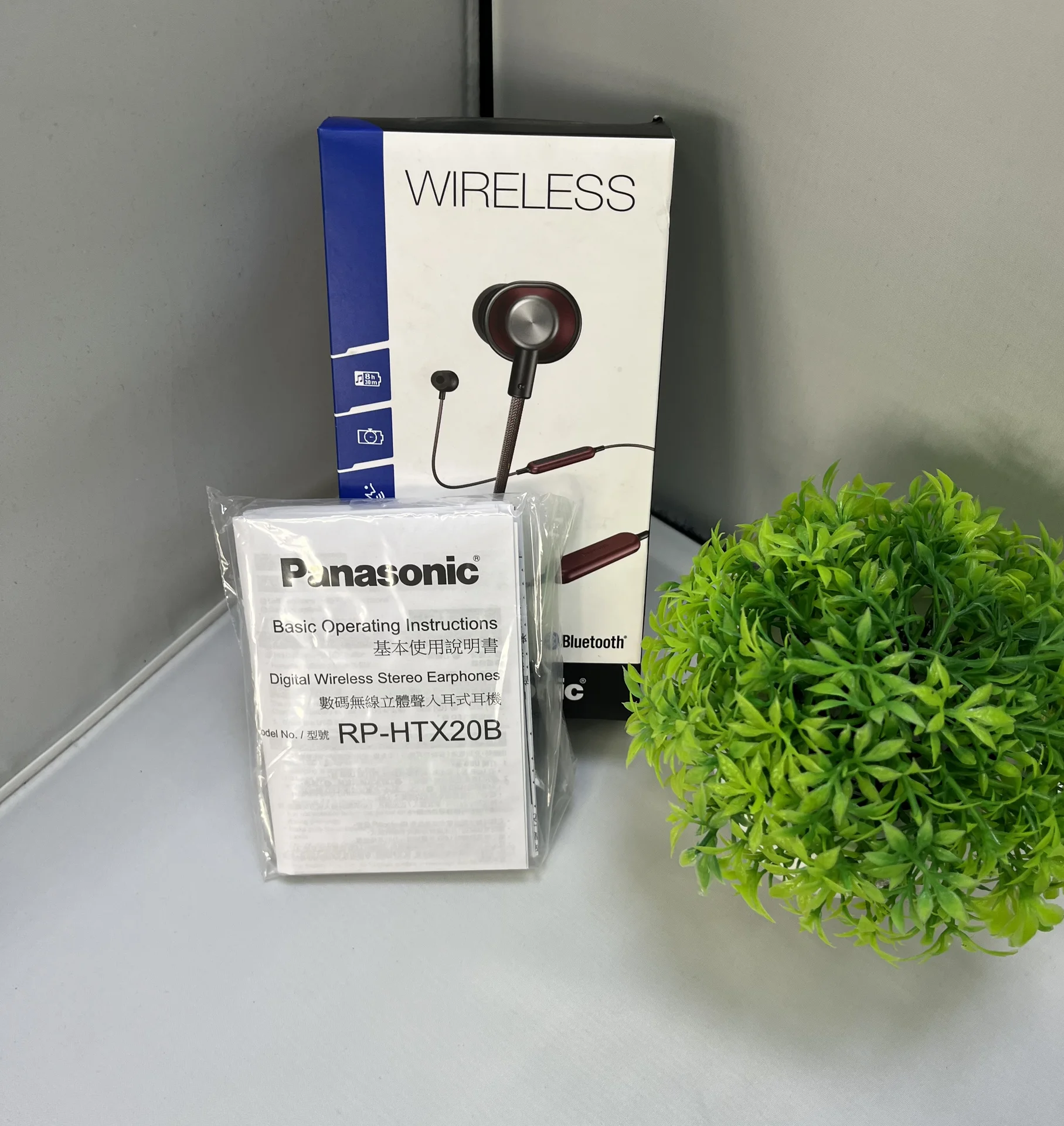 Наушники Bluetooth Panasonic RP-HTX20BGER - миниатюра 5