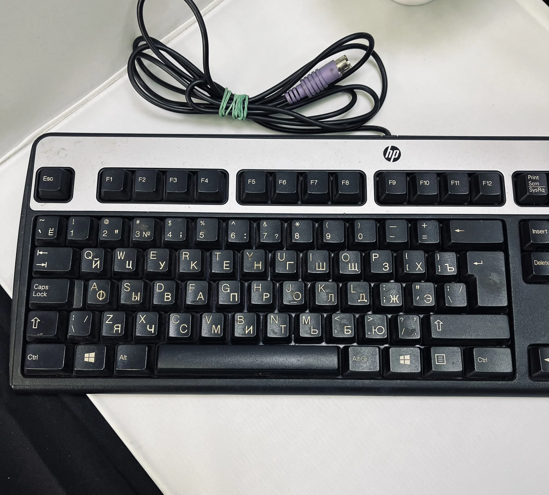 Клавиатура проводная PS/2 HP KB-0316 - миниатюра 2