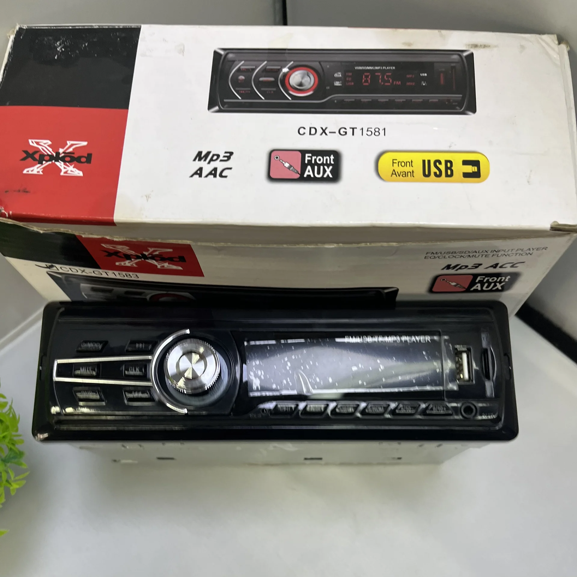 Автомагнитола 1Din Xplod CDX-GT1581 - миниатюра 2