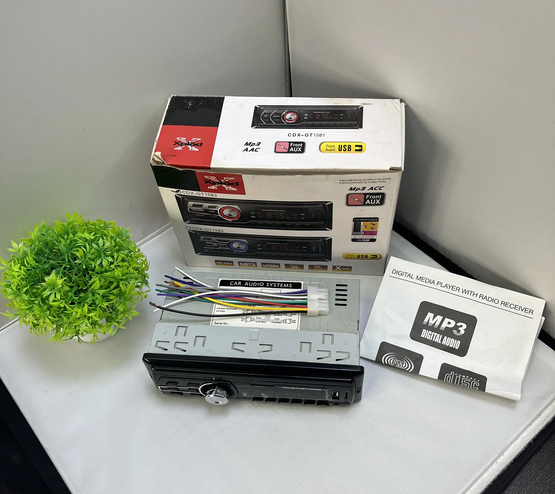 Автомагнитола 1Din Xplod CDX-GT1581 - миниатюра 4