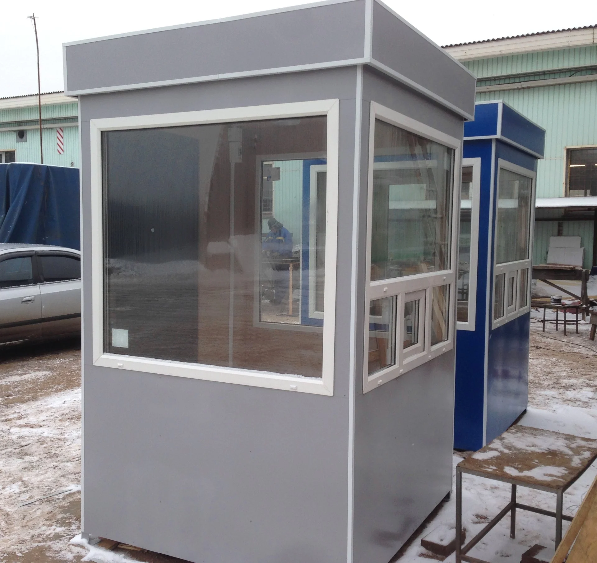 Пост охраны размер 1,5х1,5х2,5м новый, цена эконом - миниатюра 3