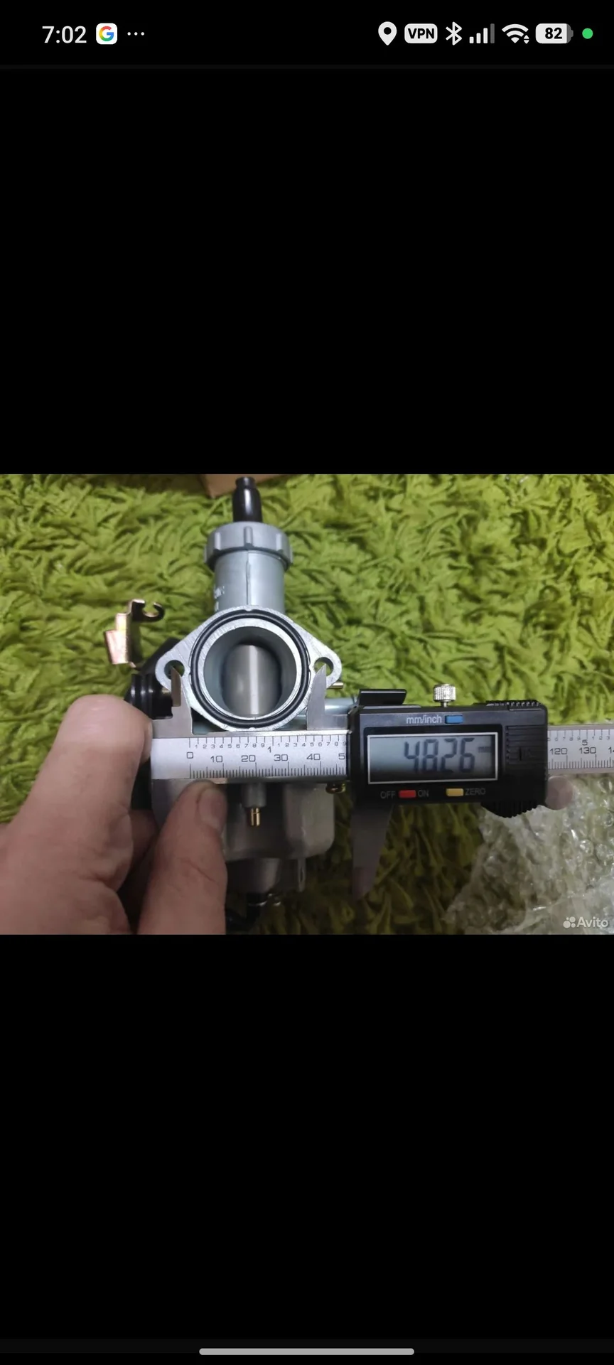 карбюратор для мото keihin pz30 с ускорительным - миниатюра 3