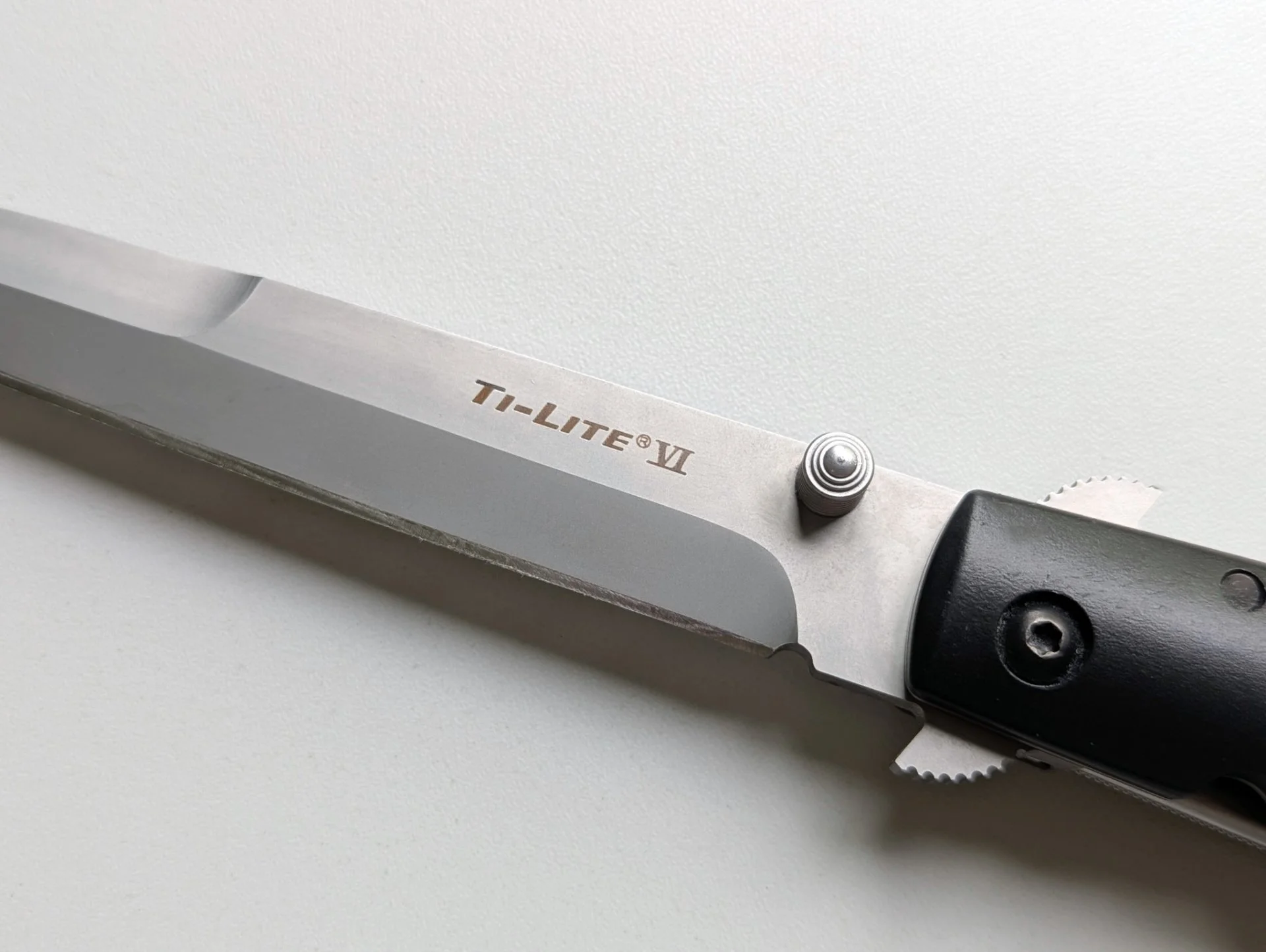 Нож Cold Steel Ti-Lite 6 (Aluminium Handle) 2008 г - миниатюра 3