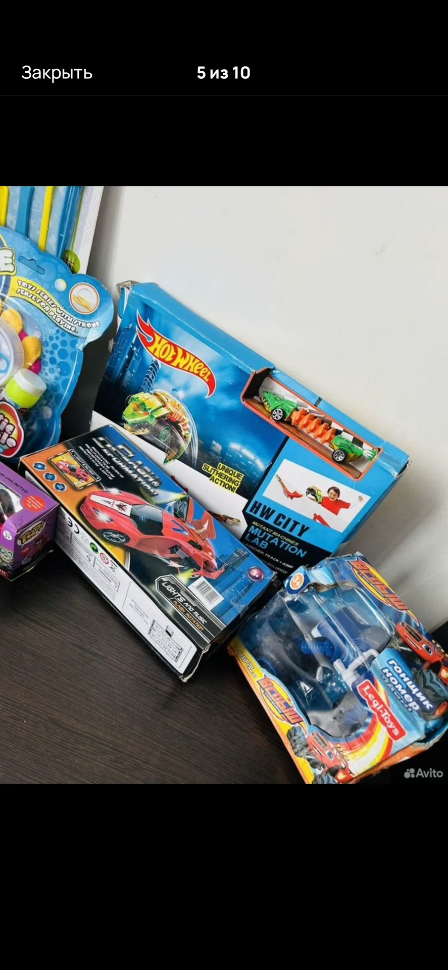 Игрушки пакетом для мальчика новые Цена за все - миниатюра 4