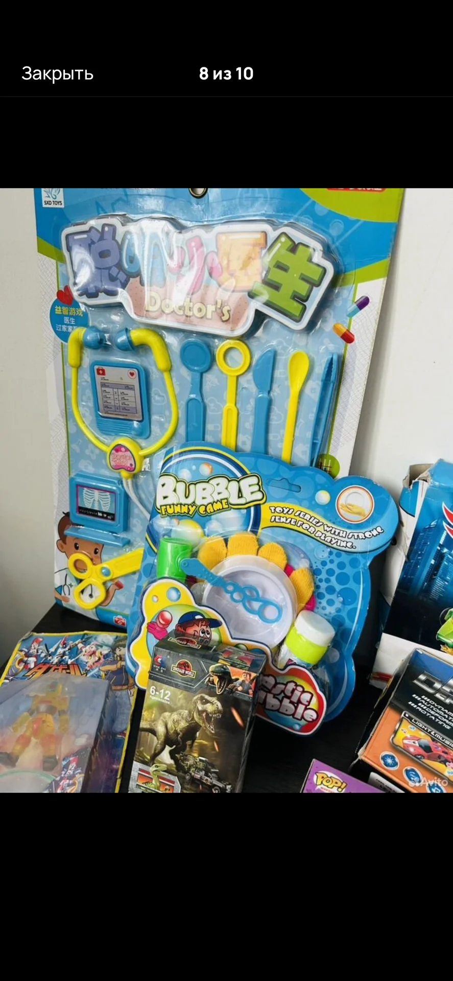 Игрушки пакетом для мальчика новые Цена за все - миниатюра 7