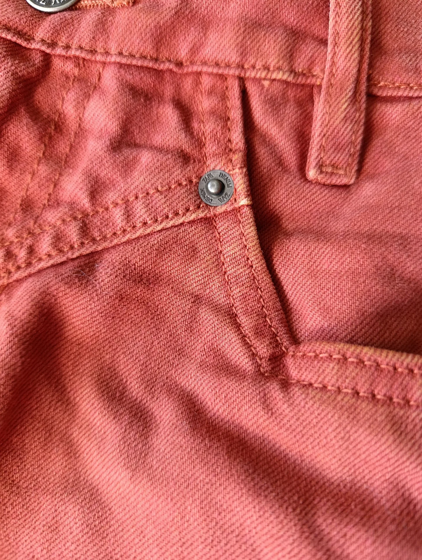 Джинсы бананы женские mom Zara XS 40 - миниатюра 3