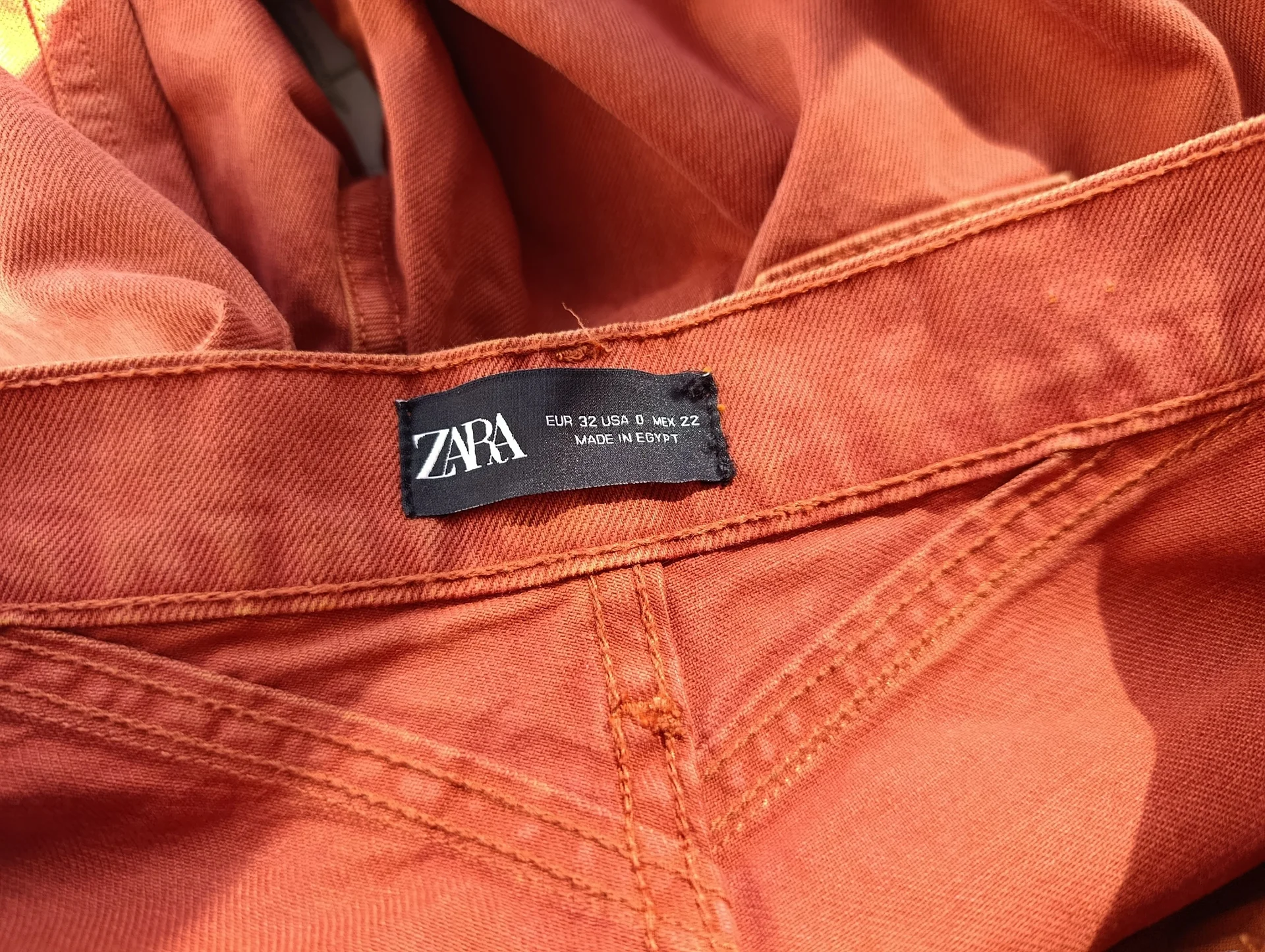 Джинсы бананы женские mom Zara XS 40 - миниатюра 7