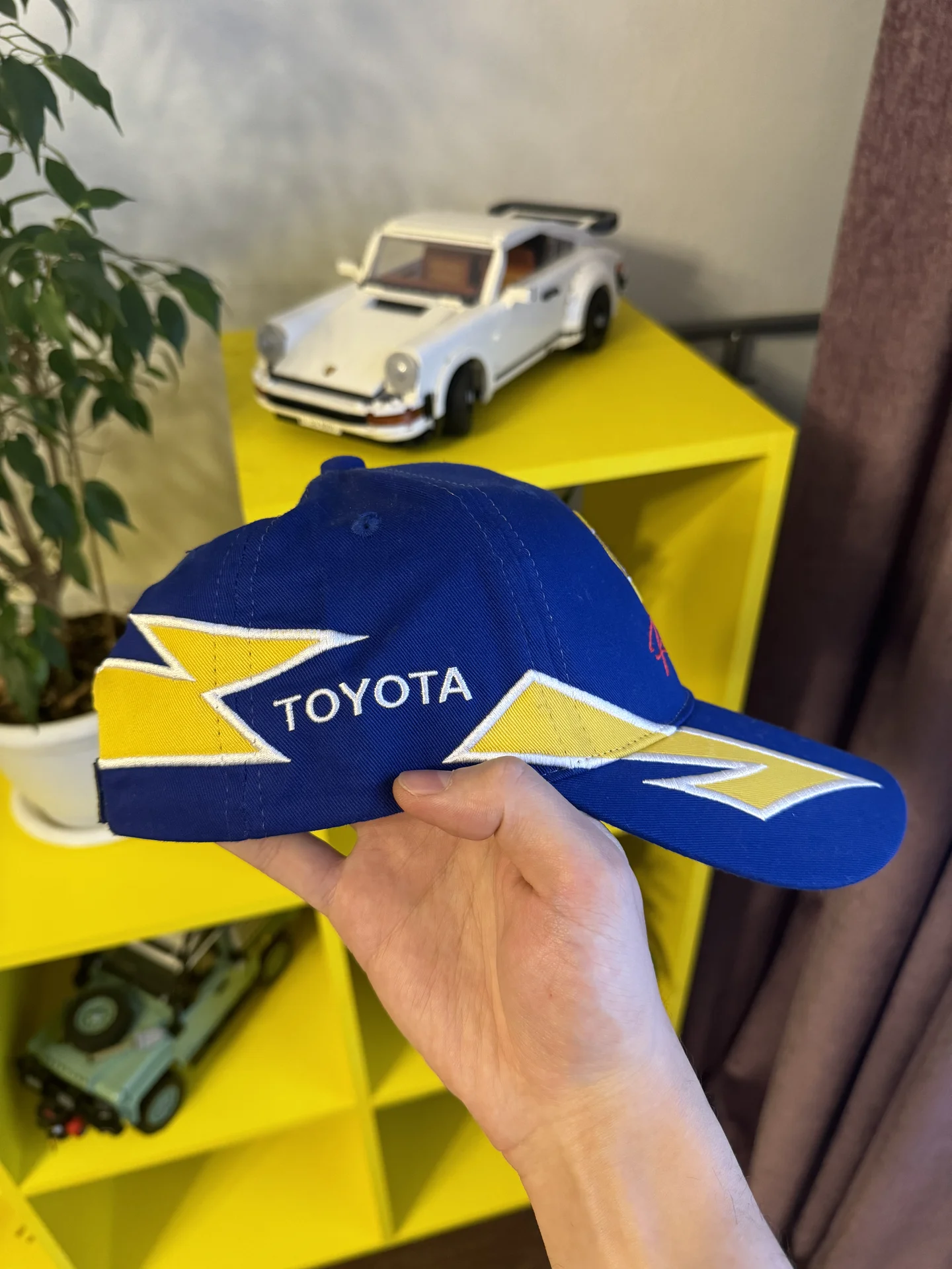 Винтажная бейсболка из США Toyota Racing - миниатюра 4