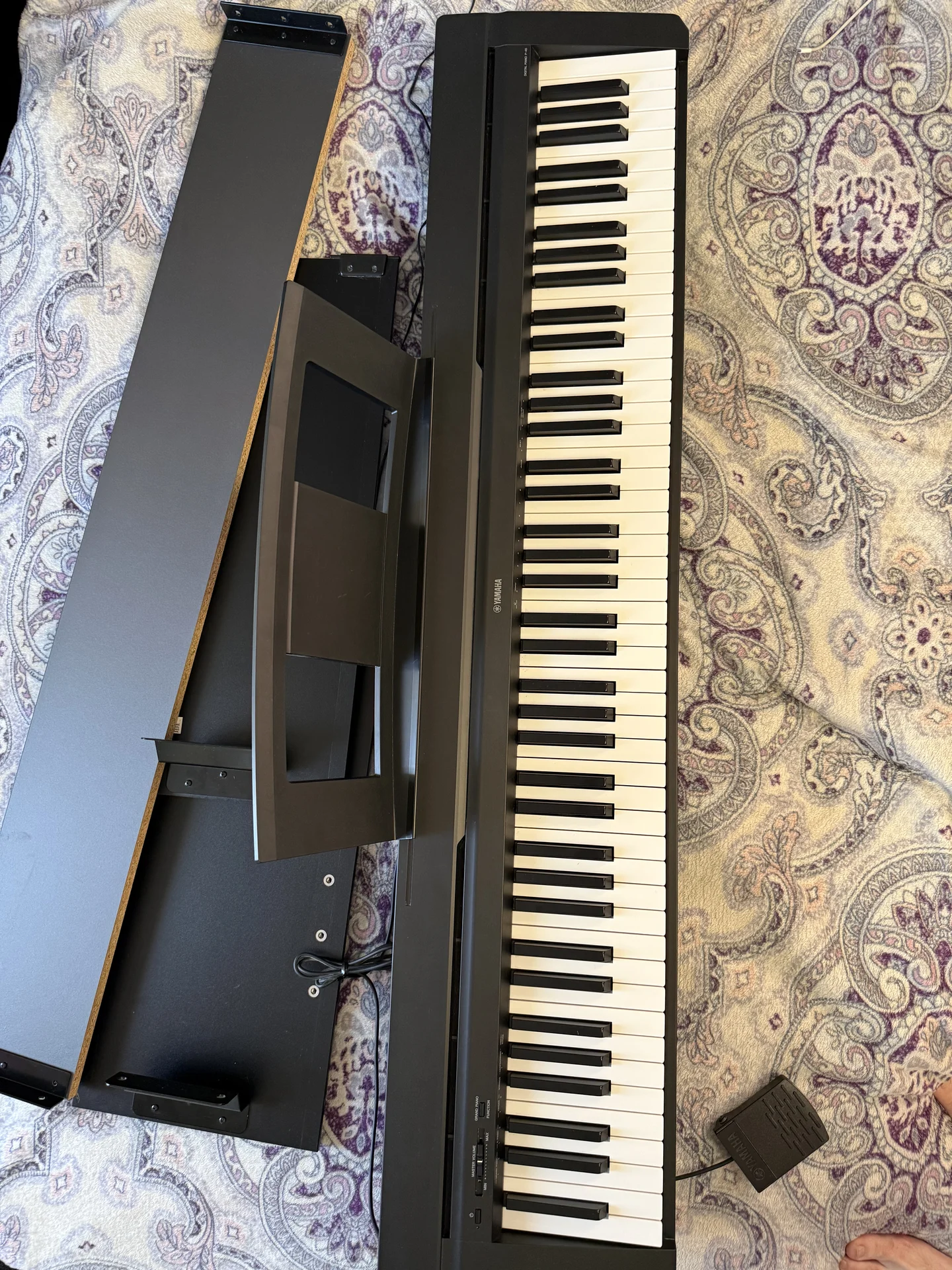 Фортепиано Yamaha P45B - миниатюра 2