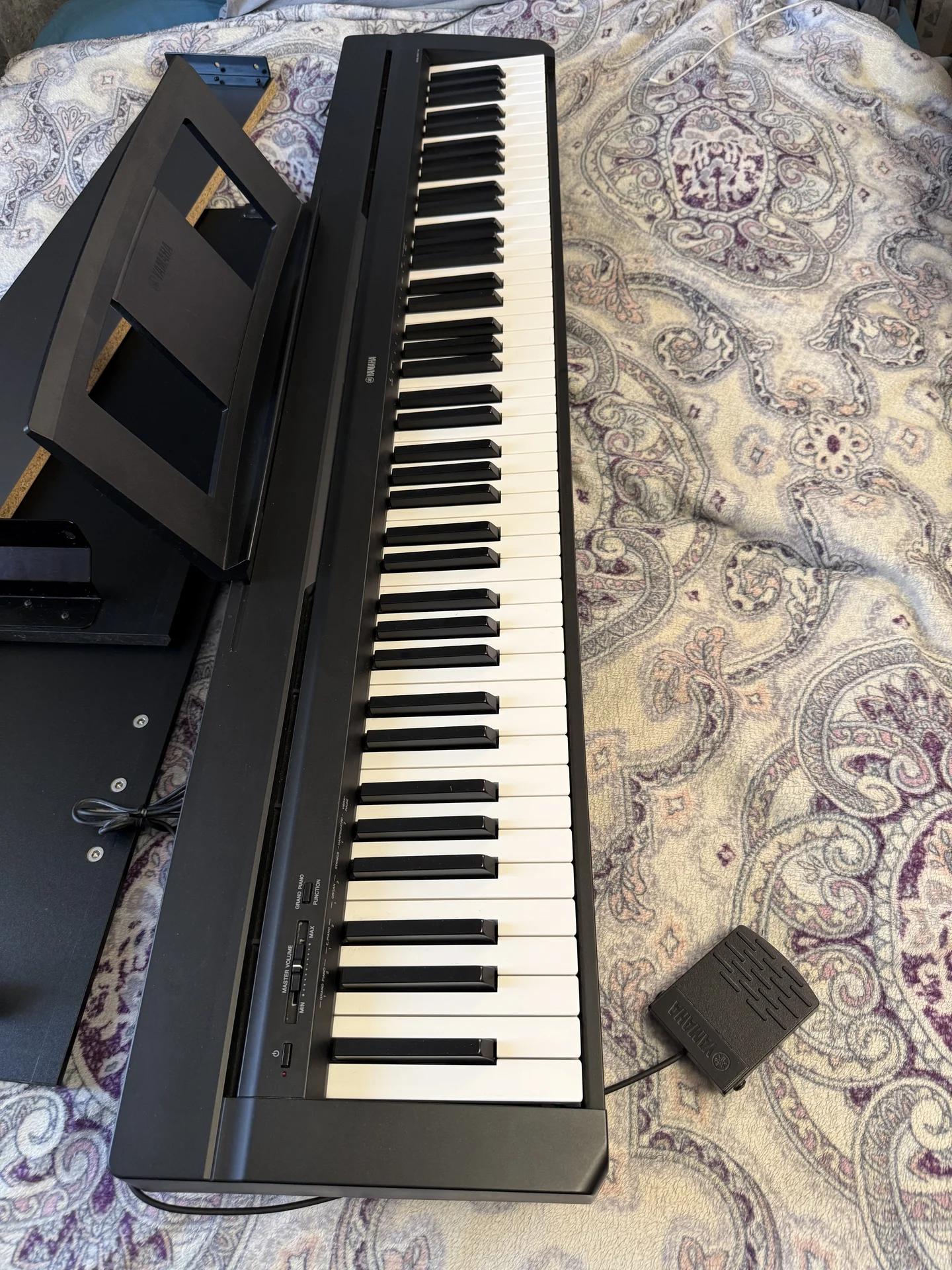 Фортепиано Yamaha P45B - миниатюра 3