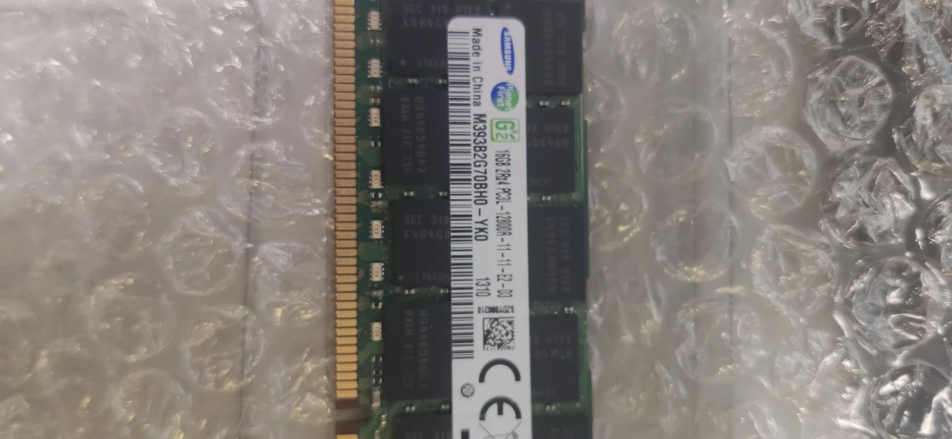 Оперативная память 16gb DDR3 ECC Samsung - изображение 1