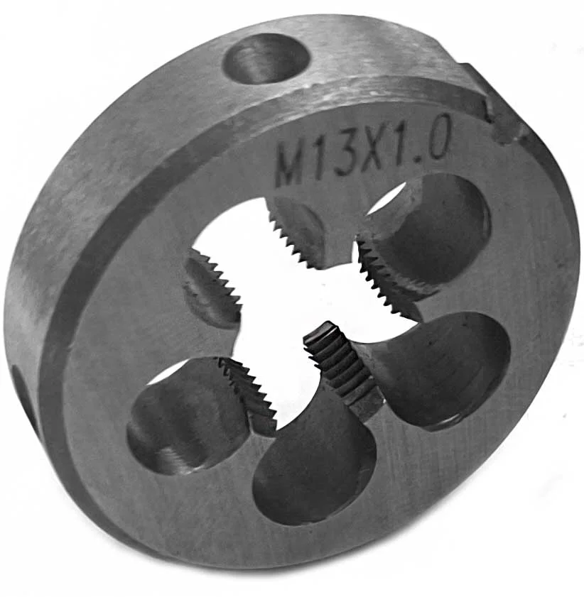 Плашка М13х1,0, 9ХС, мелкий шаг, 38/10 мм, ГОСТ 7740-71. - миниатюра 9