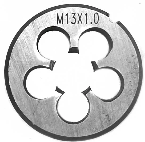 Плашка М13х1,0, 9ХС, мелкий шаг, 38/10 мм, ГОСТ 7740-71. - миниатюра 10