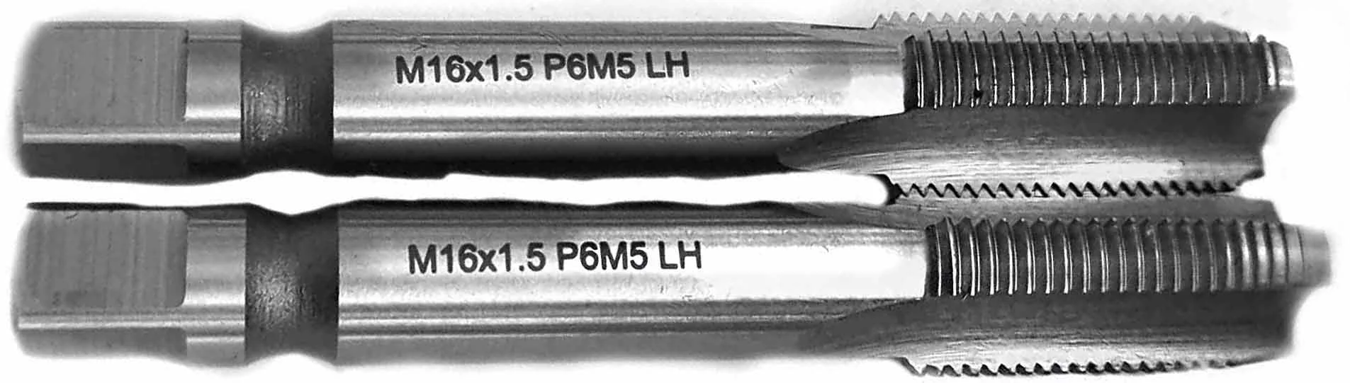 Метчик левый М16х1,5LH; к-т, Р6М5, м/р, 102/32 мм, мелкий шаг, ГОСТ 3266-81, исполнение 2. - миниатюра 12