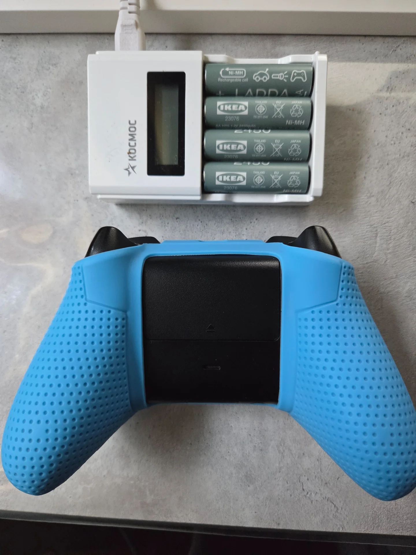 Геймпад хbox wireless controller + батарейки - миниатюра 2