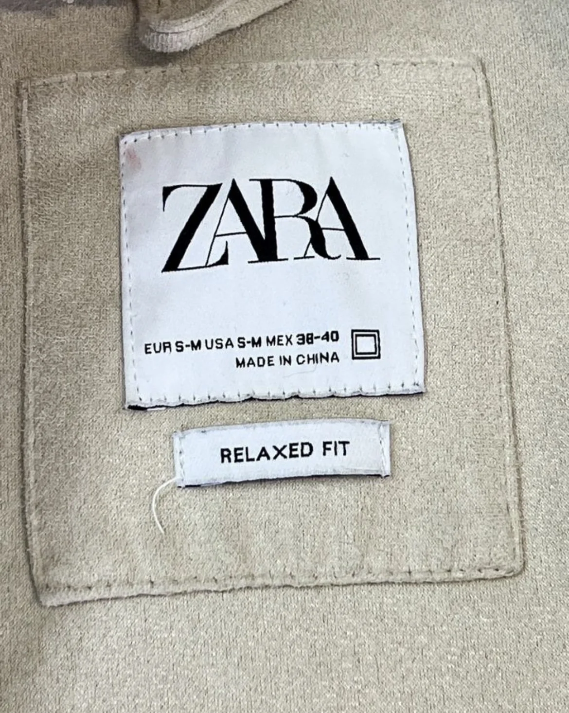 Рубашка теплая мужская Zara - миниатюра 2