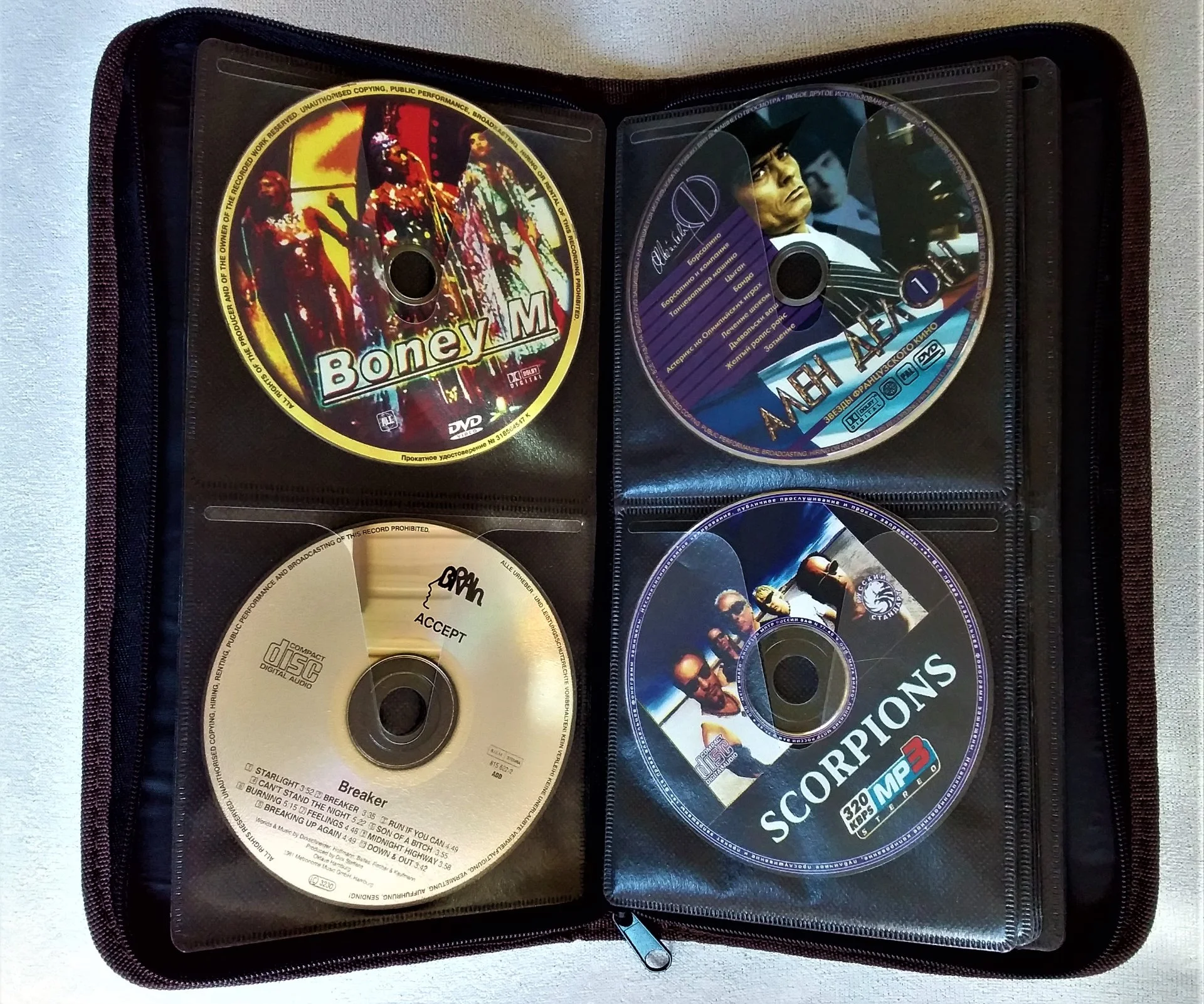 барсетка автомобильная для DVD & CD - миниатюра 2