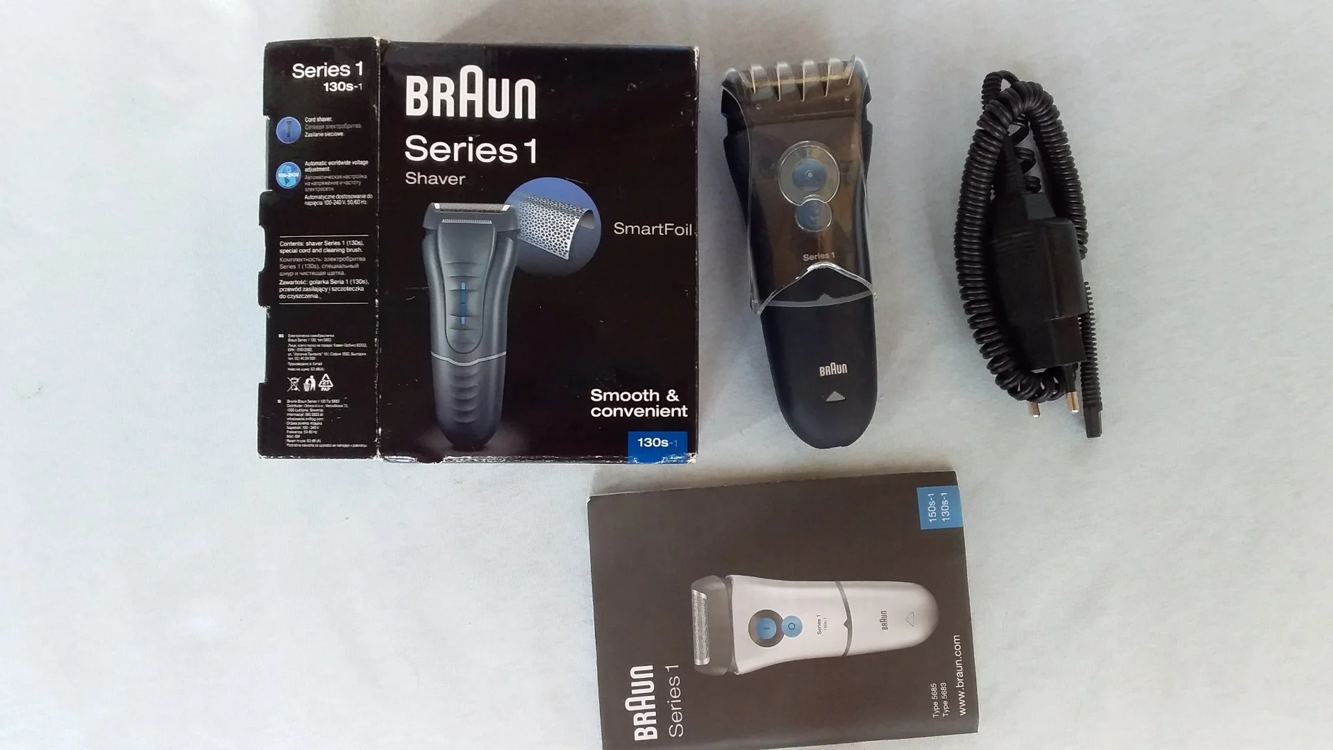 электробритва сетевая Braun series 130S,бу, в отл. - изображение 1