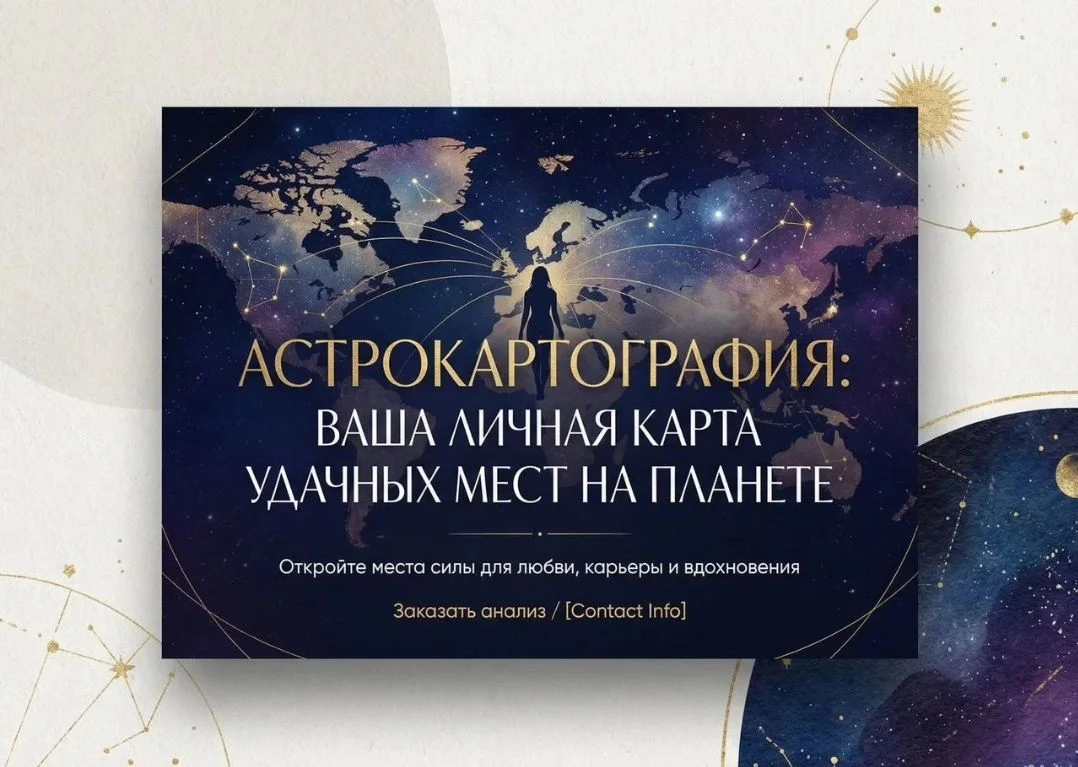Астрокартография. Найти место силы - изображение 1