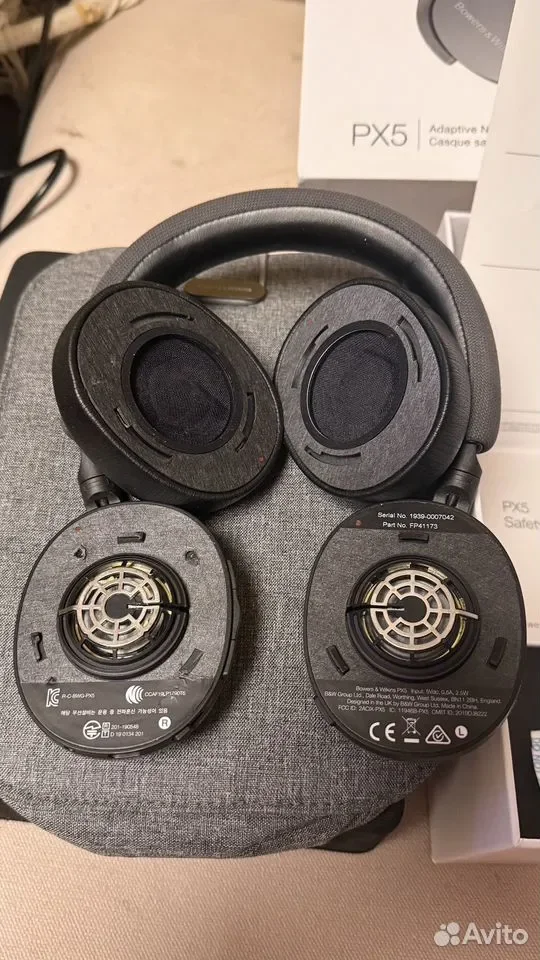 Bowers wilkins px5 брак правого уха - миниатюра 7