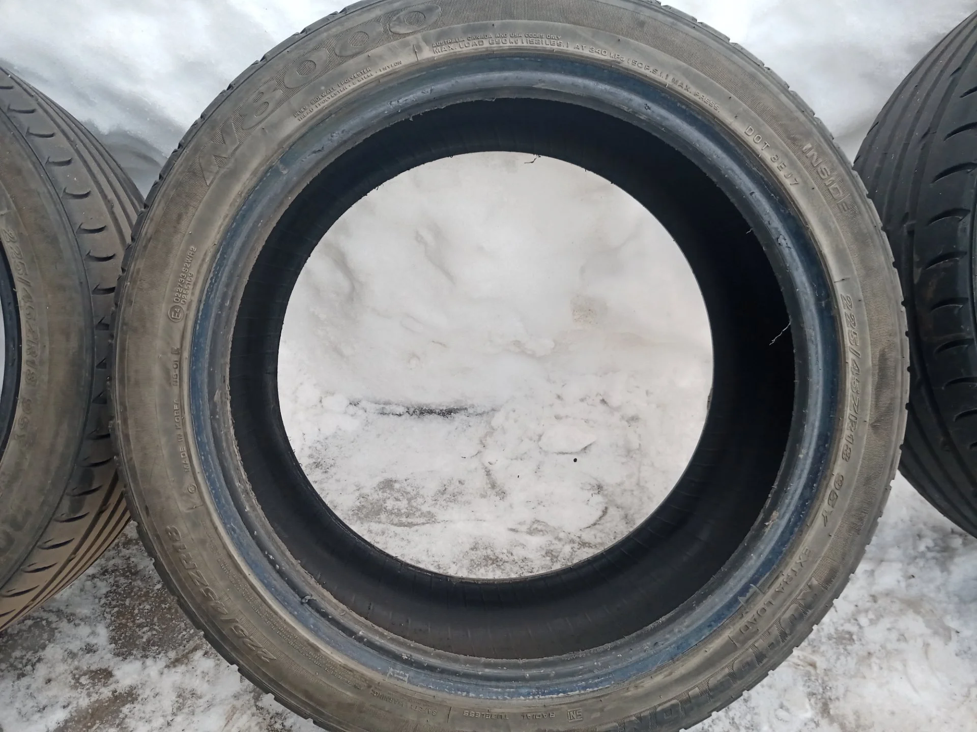 Резина летняя R18 225/45 Roadstone N8000 - миниатюра 4