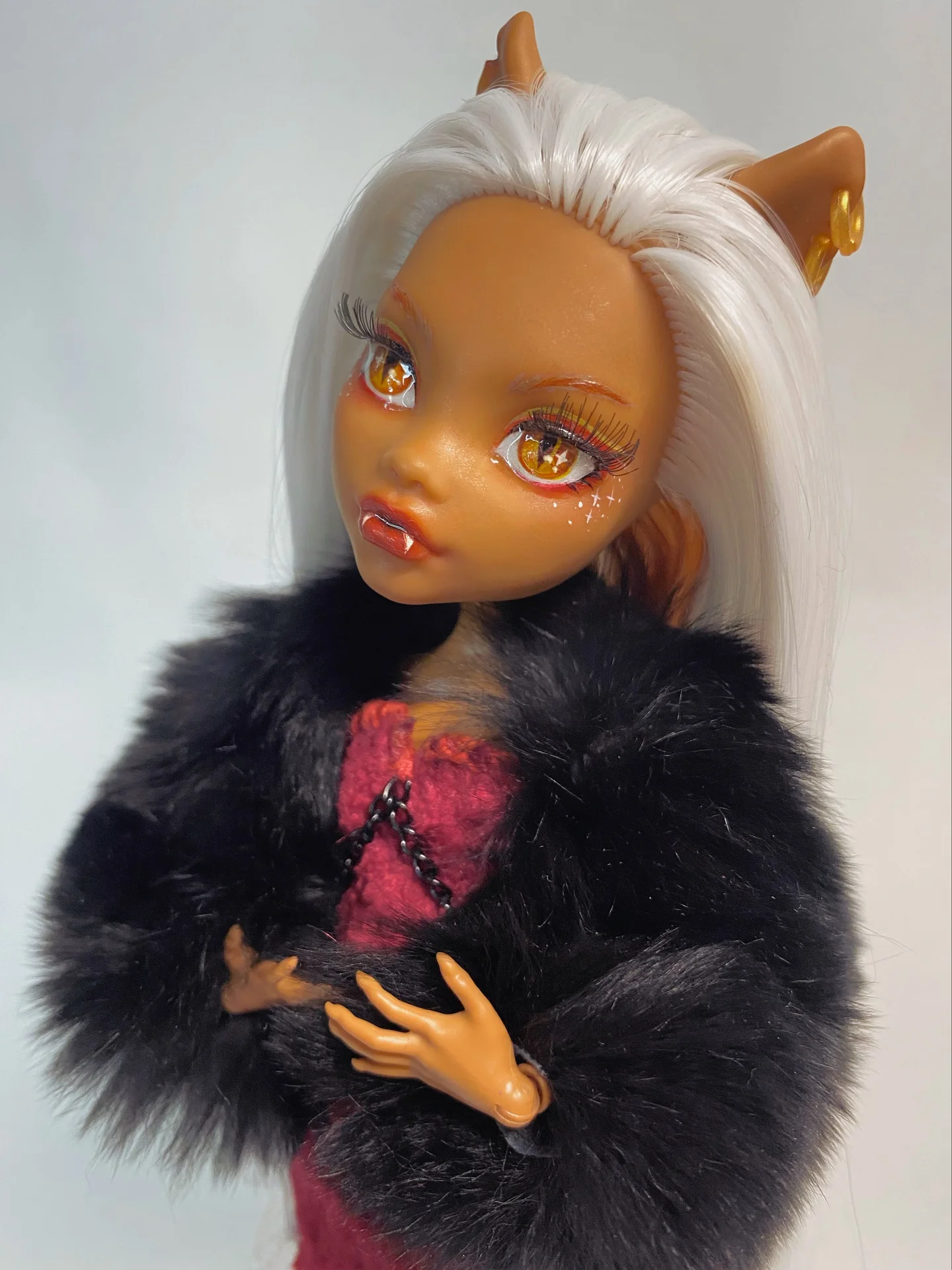 ооак на куклу monster high клодин вульф - миниатюра 2