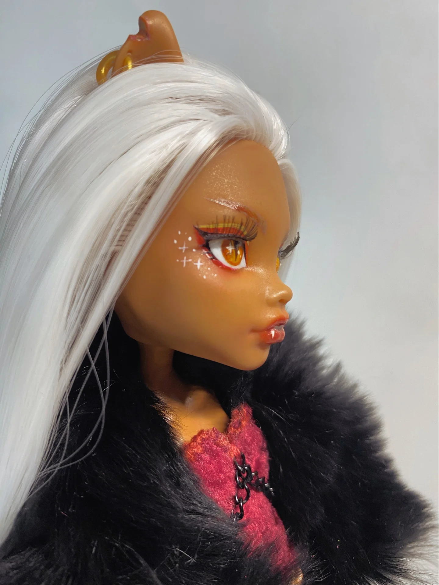 ооак на куклу monster high клодин вульф - миниатюра 3