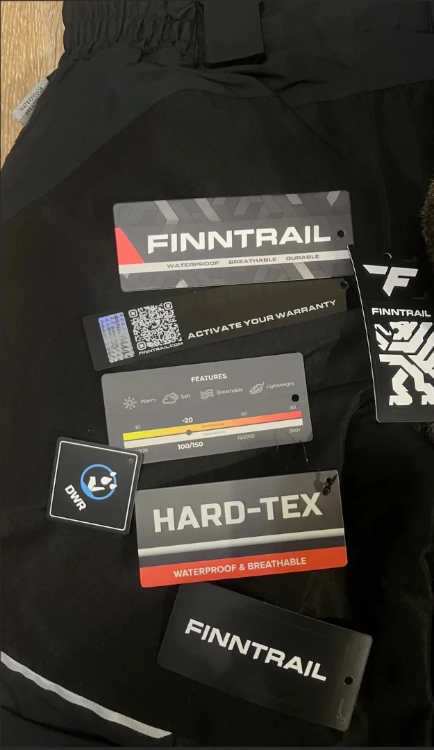Брюки мембранные утепленные finntrail (новые) - миниатюра 2