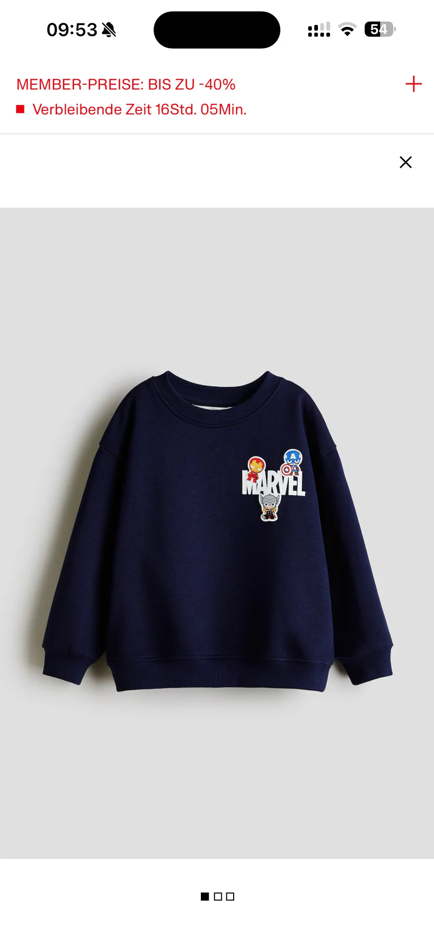 Новый Свитшот для мальчика 110 116 H&M - миниатюра 11