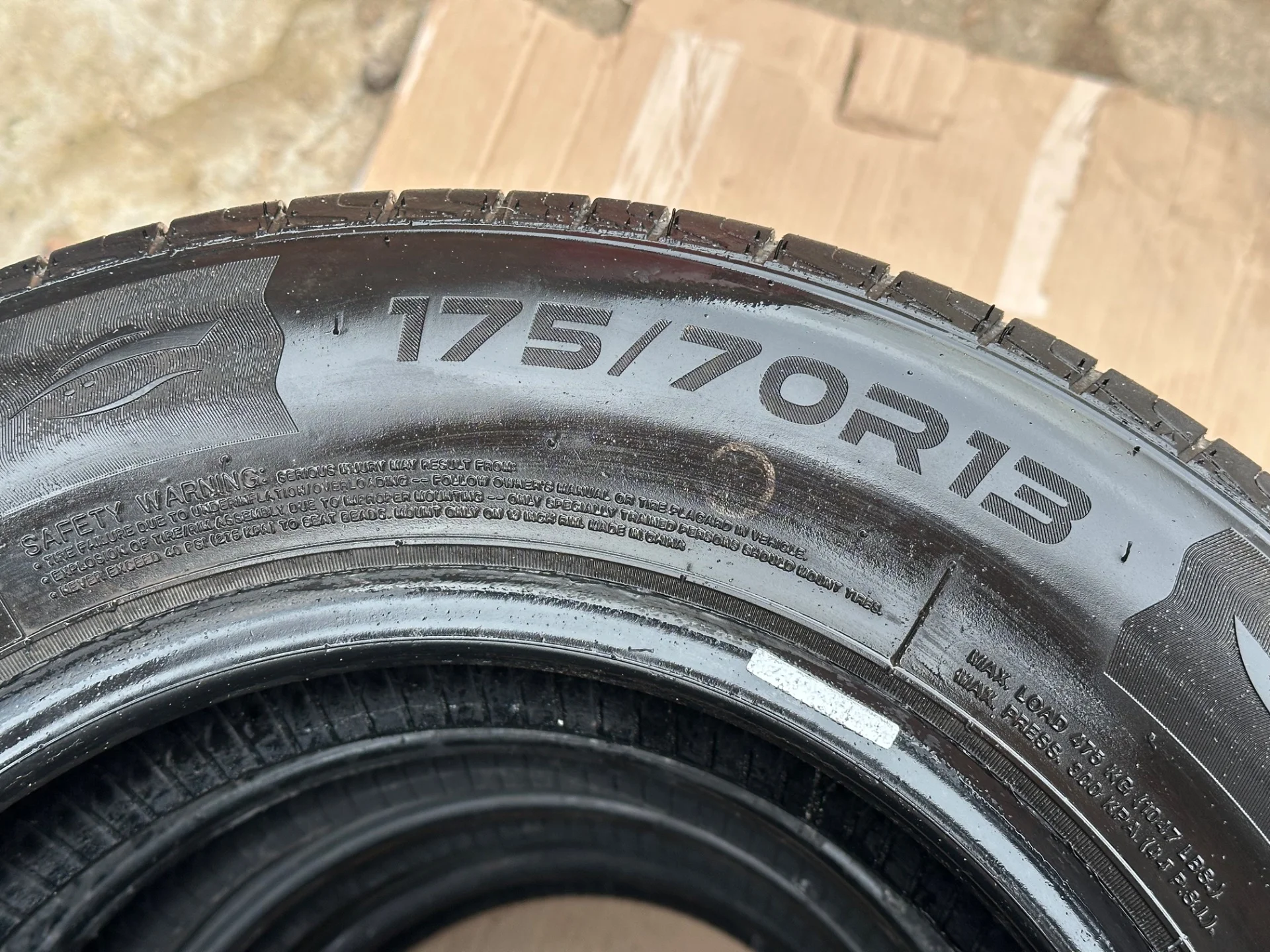 Летняя резина 175/70 R13 - миниатюра 6