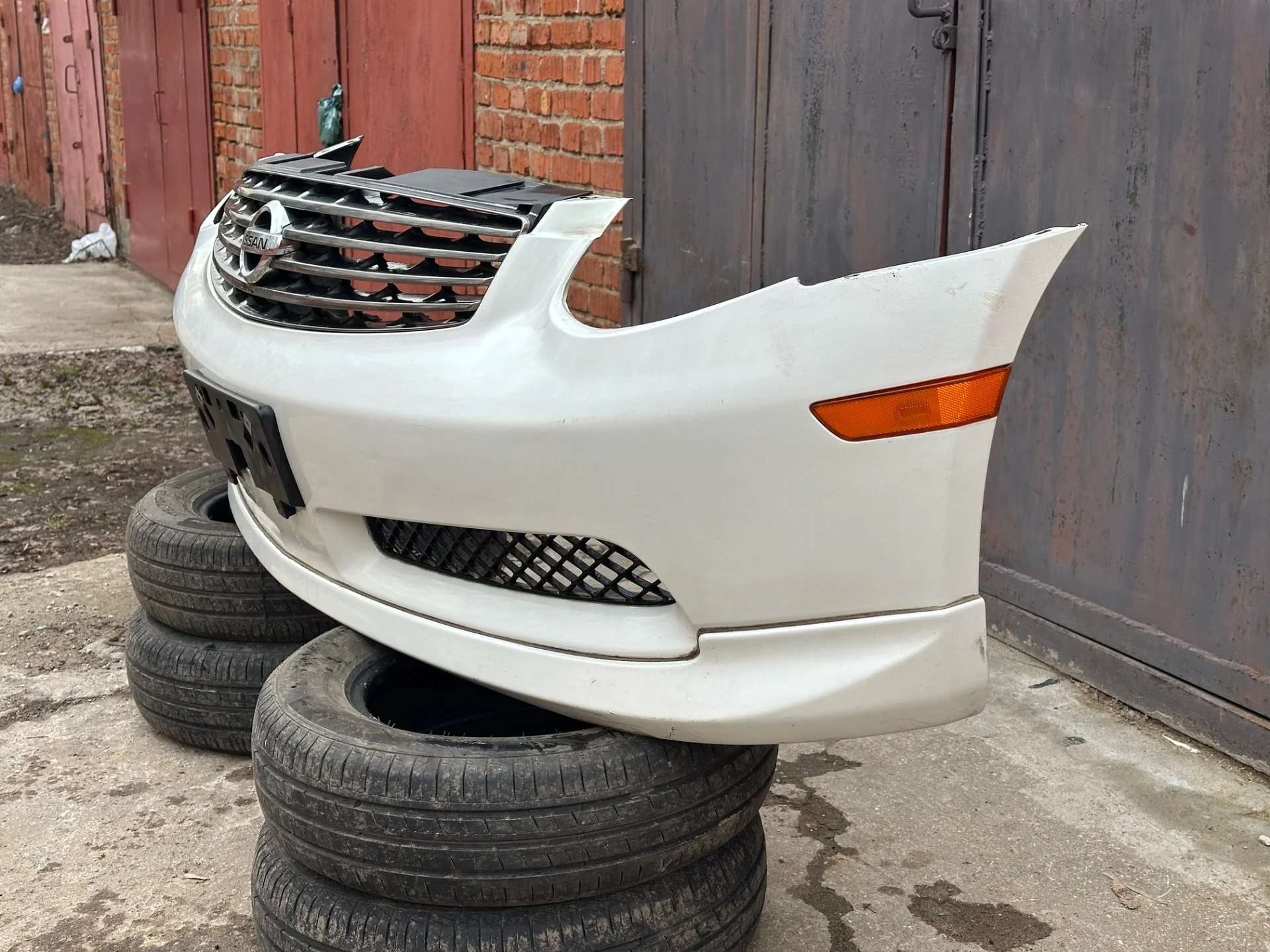 Бампер Infiniti G35 coupe - миниатюра 3