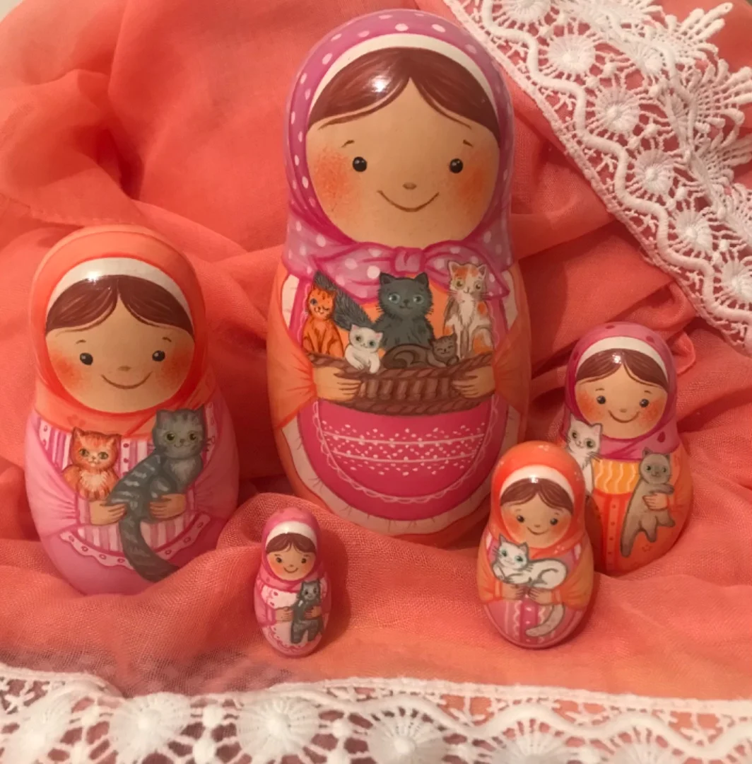 Матрёшки «Милые сестрички» - миниатюра 2