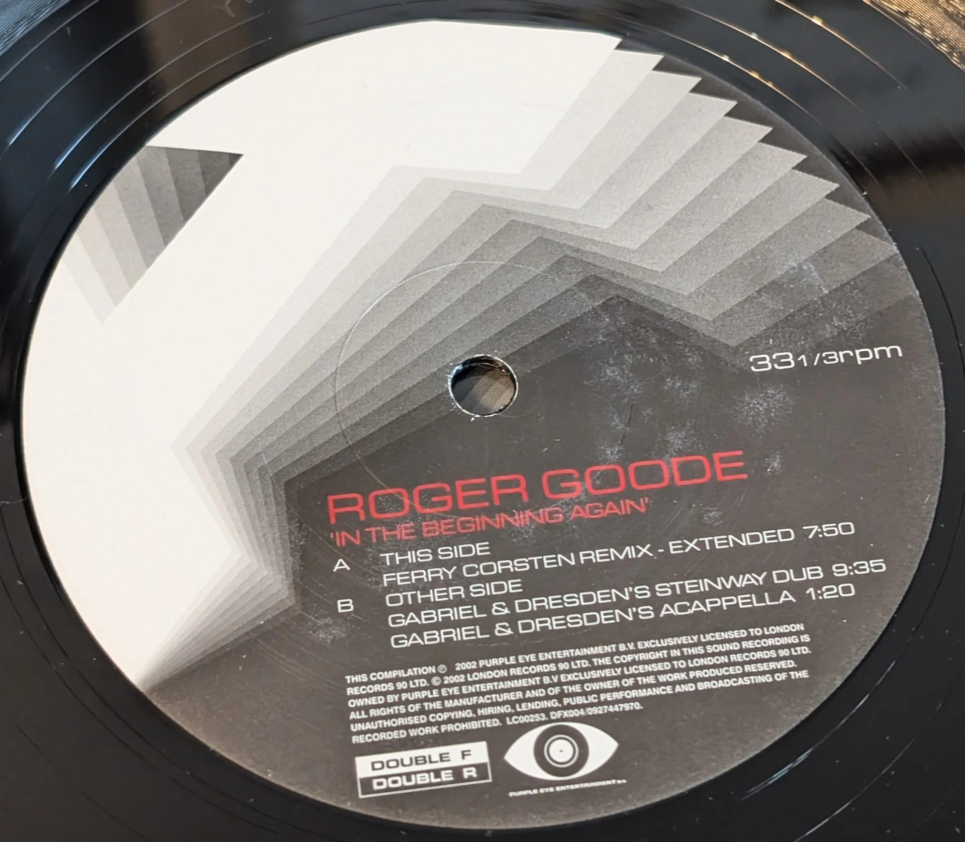 Roger Goode – In The Beginning Again - миниатюра 2