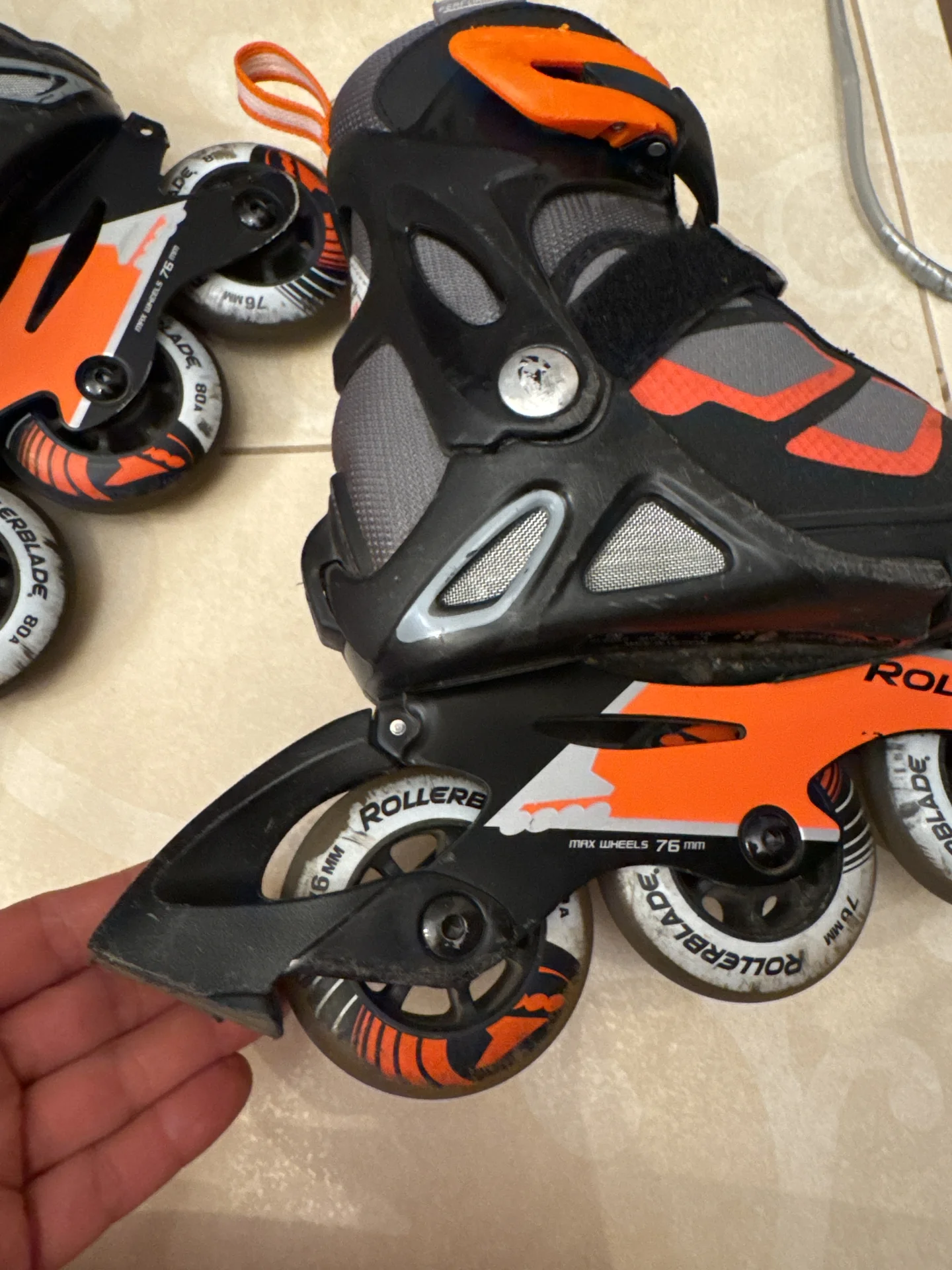 Rollerblade ролики раздвижные 33-36,5 - миниатюра 5